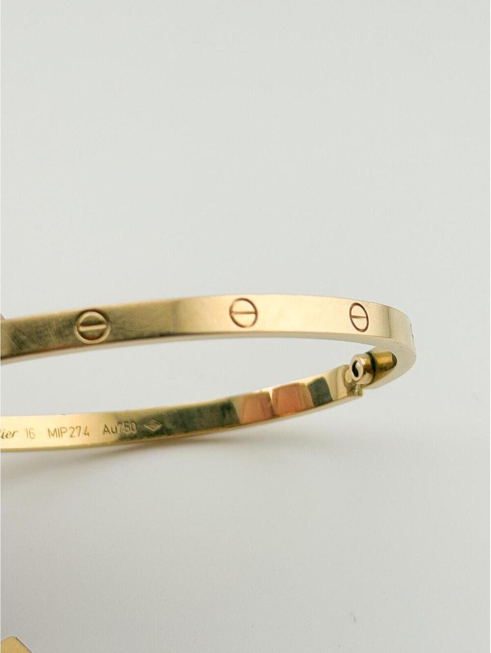 Cartier LOVE Bracelet 18K Yellow Gold - Picture 7 of 9